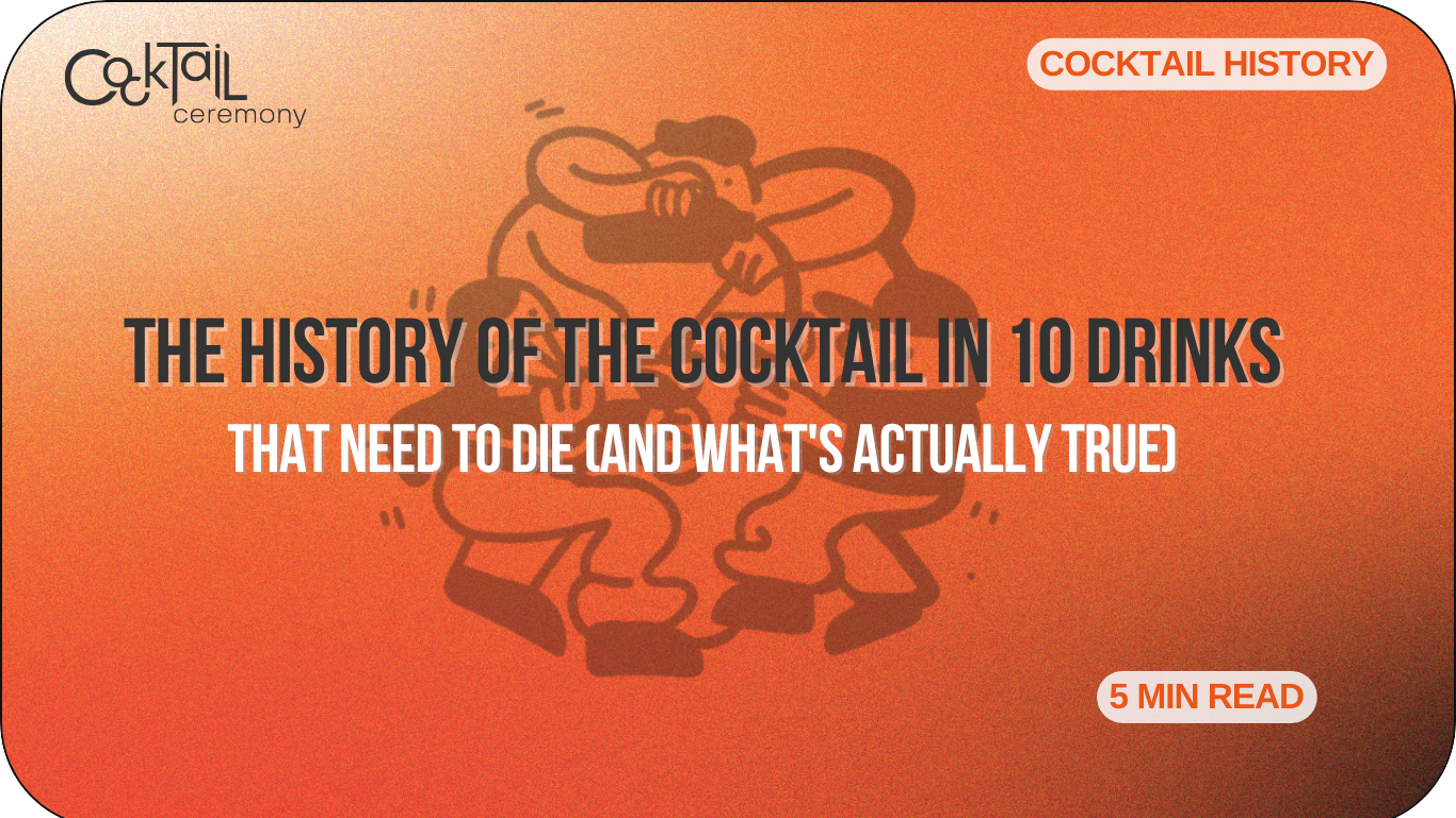 The History of the Cocktail in 10 Drinks