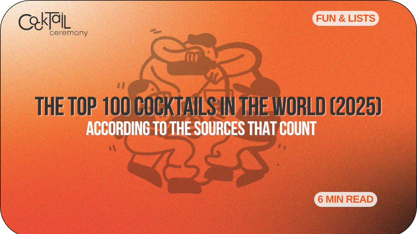 The Top 100 Cocktails in the World (2025), According to the Sources That Count