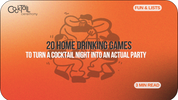 20 Home Drinking Games to Turn a Cocktail Night Into an Actual Party
