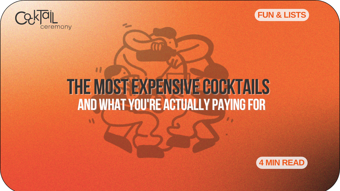 The Most Expensive Cocktails in the World (and What You're Actually Paying For)
