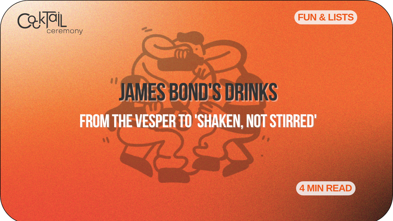 James Bond's Drinks, Ranked: From the Vesper to 'Shaken, Not Stirred'