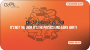 Cheap Shaker vs. Pro: It's Not the Logo, It's the Physics (and a Dry Shirt) - Cocktail Ceremony