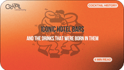 Iconic Hotel Bars and the Drinks That Were Born in Them - Cocktail Ceremony