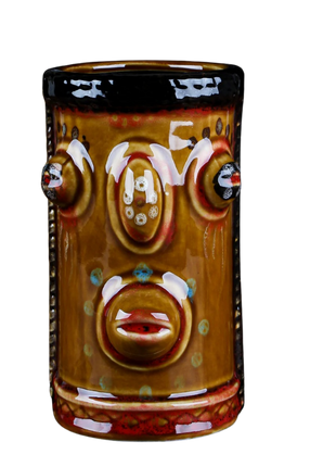 Tiki Mug — Enchantress, Red 600ml — tiki cocktail mug for cocktail bars | Cocktail Ceremony