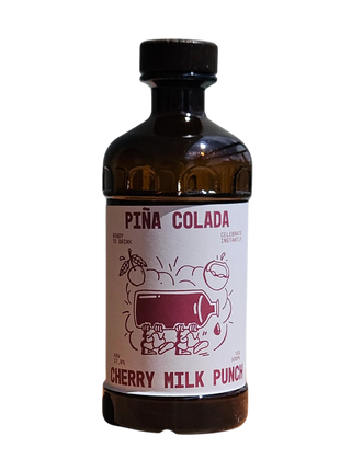 Piña Colada Cherry Milk Punch
