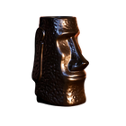 Tiki Mug — Moai Giant, Black 750ml — tiki cocktail mug for cocktail bars | Cocktail Ceremony