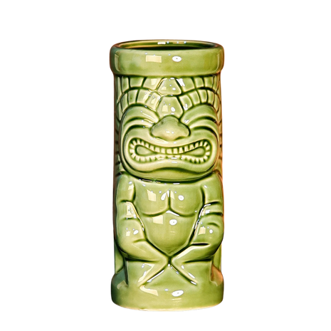 Tiki Mug — War God, Green 450ml