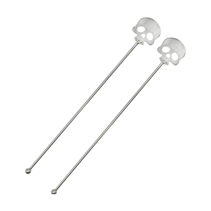 Swizzle stick "Skull" (set of 2 Pcs)