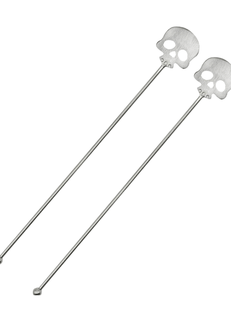 Swizzle stick "Skull" (set of 2 Pcs)