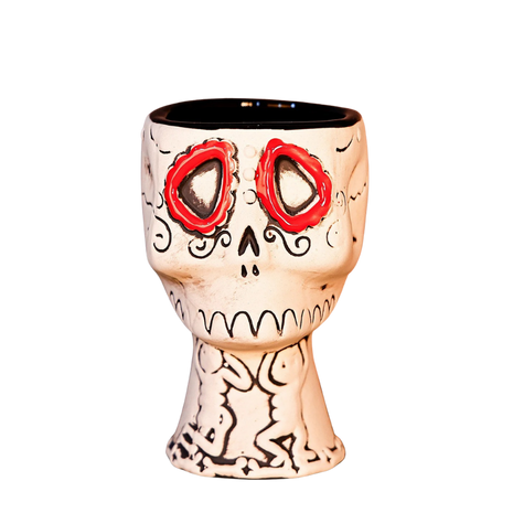 Tiki Mug — Blood Wheel Skull 450ml