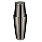 Boston shaker Black, 750ml matte black stainless steel | Cocktail Ceremony