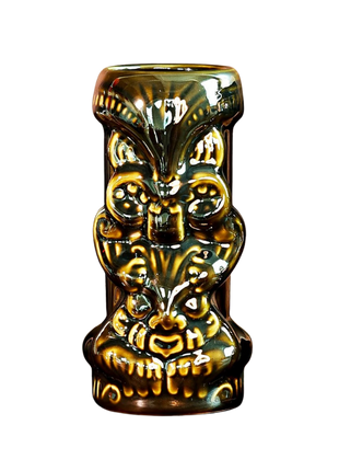 Tiki Mug — Owl, Antique Bronze 550ml — tiki cocktail mug for cocktail bars | Cocktail Ceremony