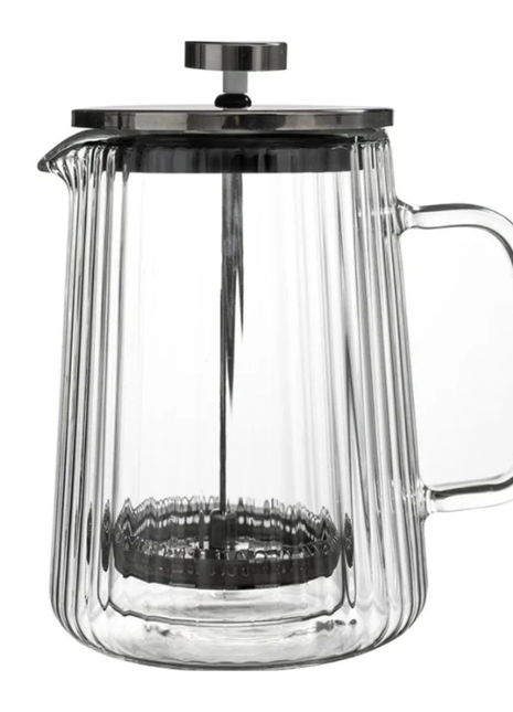 French Press double layer vertical pattern