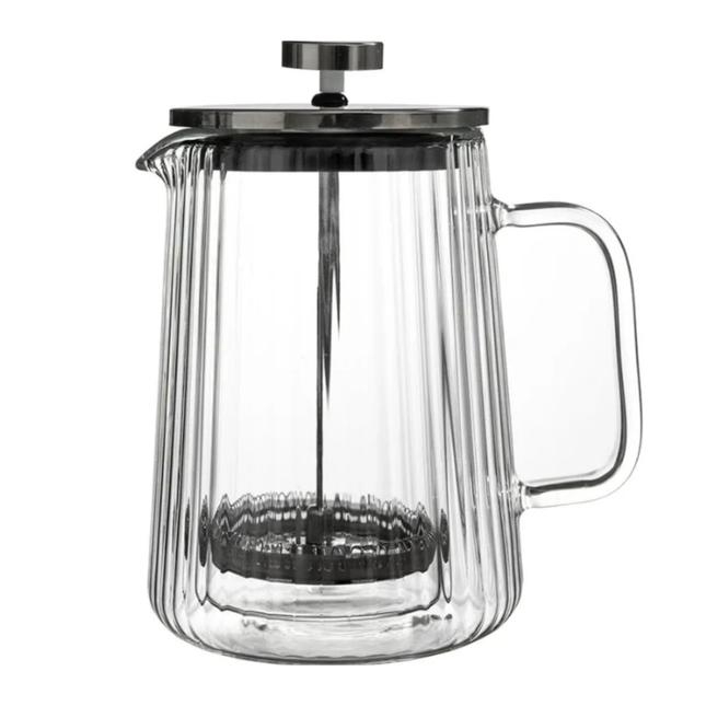 French Press double layer vertical pattern