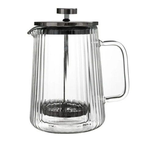 French Press double layer vertical pattern | Cocktail Ceremony