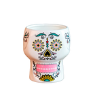 Tiki Mug — Neon Skull, Pink 300ml — tiki cocktail mug for cocktail bars | Cocktail Ceremony