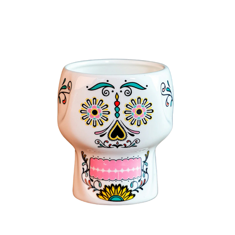 Tiki Mug — Neon Skull, Pink 300ml
