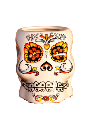 Tiki Mug — Huayan Skull 500ml — tiki cocktail mug for cocktail bars | Cocktail Ceremony