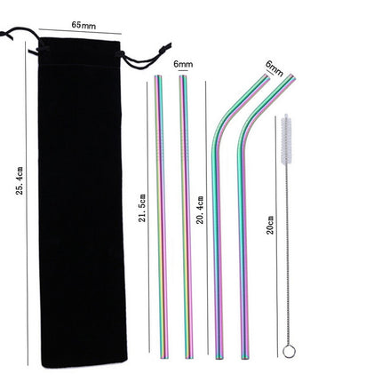 Metal straws