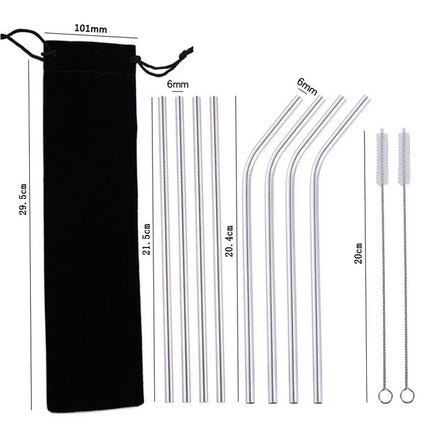 Metal straws