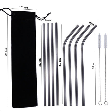 Metal straws