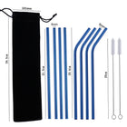 Colored Metal Straws, view 11 — reusable bar straw for cocktail bars | Cocktail Ceremony