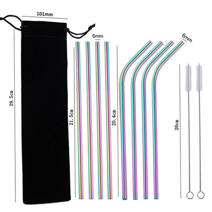 Metal straws