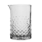 Mixing glass Rhombus, 720ml diamond-cut glass | Cocktail Ceremony