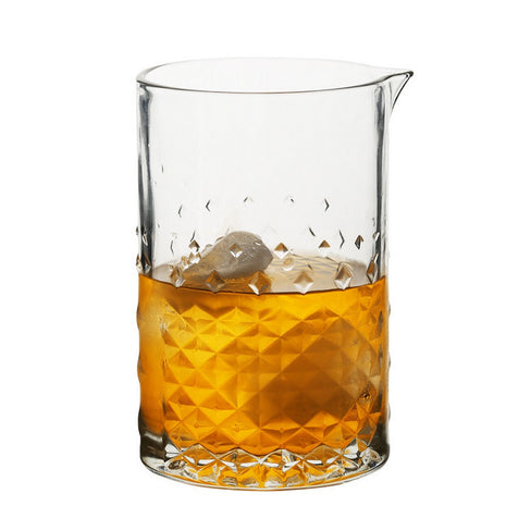 Mixing glass Rhombus, 720ml — diamond cut detail | Cocktail Ceremony