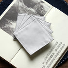 Fabric Coaster — Gray (9×9 cm)