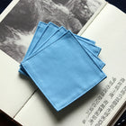 Fabric Coaster — Blue (9×9 cm)