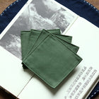 Fabric Coaster — ArmyGreen (9×9 cm)