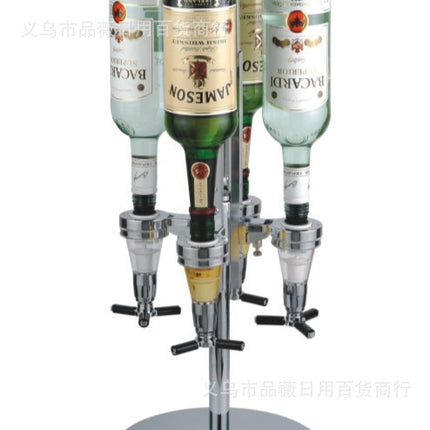 Four-Headed Pourer Rack