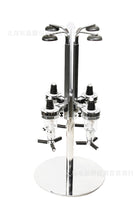 Four-Headed Pourer Rack — bottle pourer for cocktail bars | Cocktail Ceremony