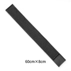 Black-small rectangular bar mat