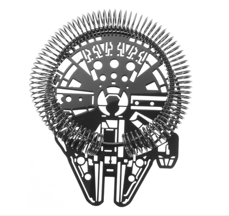 Art strainer Falcon — cutout detail | Cocktail Ceremony