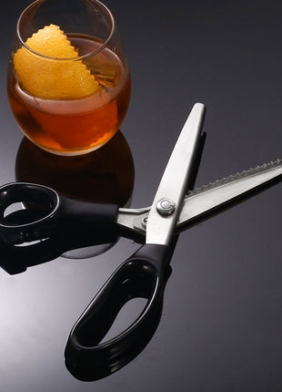 Cocktail peel scissors