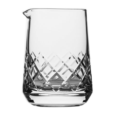 Japanese ribbed mixing glass, 750ml cut glass | Cocktail Ceremony