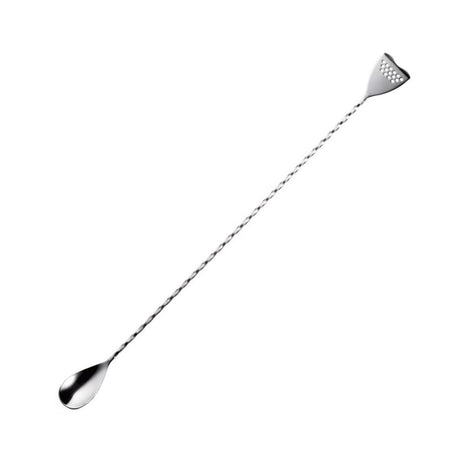 Bar spoon with strainer tip — gold finish | Cocktail Ceremony