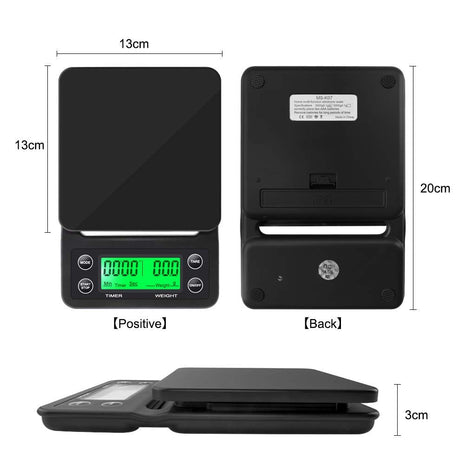Barista electronic scale 0.1g, view 2 — barista coffee tool for cocktail bars | Cocktail Ceremony