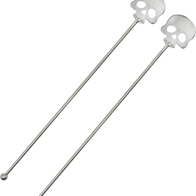 Swizzle stick "Skull" (set of 2 Pcs)