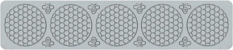 Honeycomb Silicone Mold, view 2 — silicone bar mold for cocktail bars | Cocktail Ceremony
