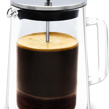 French press double layer