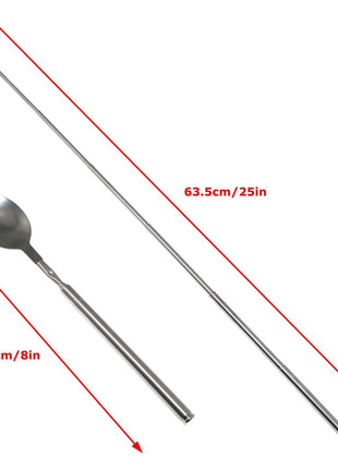 Bar spoon Telescopic Retractable