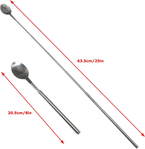 Bar spoon Telescopic Retractable, view 2 — cocktail bar spoon for cocktail bars | Cocktail Ceremony
