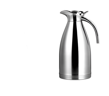 Stainless steel thermos with dimensions and features displayed | Cocktail Ceremony