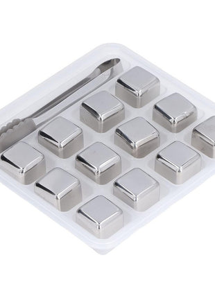 Metal ice cubes