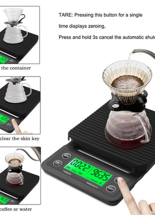Barista electronic scale 0.1g