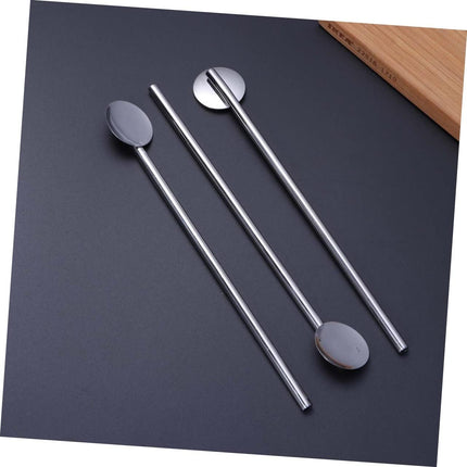 Straw Spoon (set of 10 Pcs)