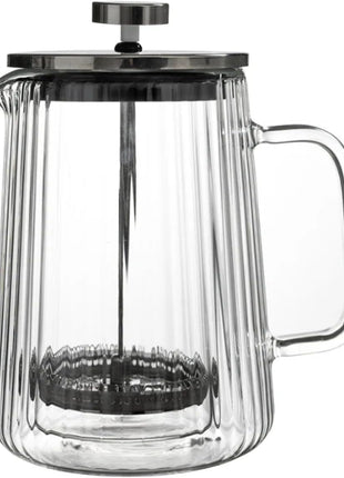 French Press double layer vertical pattern